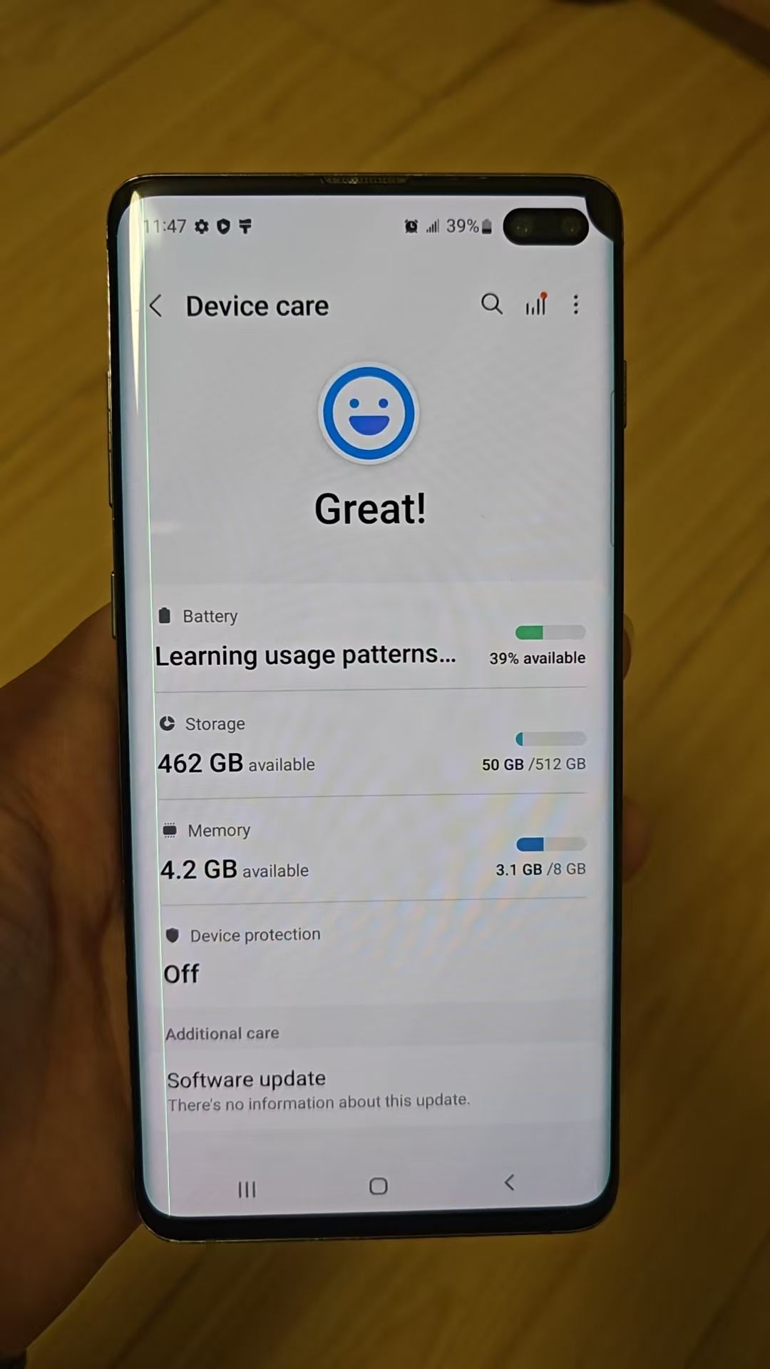 Refurbished Phone Samsung Galaxy S10+ 6.4 inch 8GB+128GB/512GB dual sim 4100mah 16mp+10mp Samsung Galaxy s10 plus smartphone