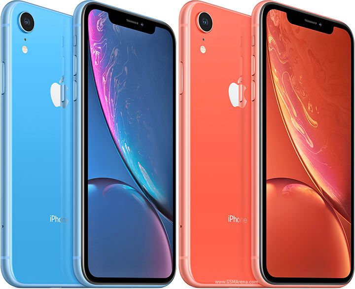 Refurbished Phone Apple iPhone XR 6.1 inch 3GB+64GB/128GB/256GB dual sim with face id 2942mah 12mp+7mp iPhone xr smartphone