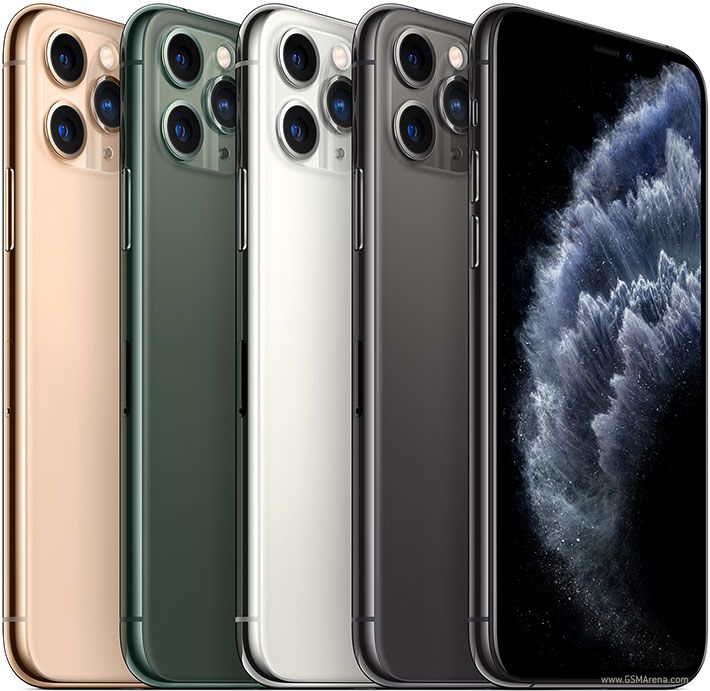Refurbished Phone Apple iPhone 11 Pro 5.8 inch 4GB+64GB/256GB/512GB dual sim original screen with face id 3046mah 12mp+12mp iPhone11 Pro smartphone