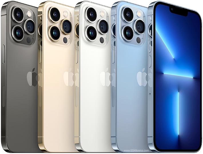 Refurbished Phone Apple iPhone 13 Pro Max 6.7 inch 6GB+128GB/256GB/512GB dual sim replaced screen with face id 12mp+12mp 4352mah Apple iPhone13 Pro Max smartphone