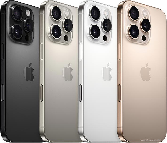 Refurbished Phone Apple iPhone 16 Pro 6.3 inch 8GB+128GB/256GB/512GB dual sim original screen with face id 48mp+12mp 3582mah Apple iPhone16 pro smartphone