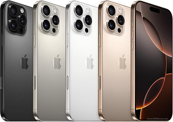 Refurbished Phone Apple iPhone 16 Pro Max 6.9 inch 8GB+256GB/512GB1TB dual sim original screen with face id 48mp+12mp 4685mah Apple iPhone16 pro Max smartphone