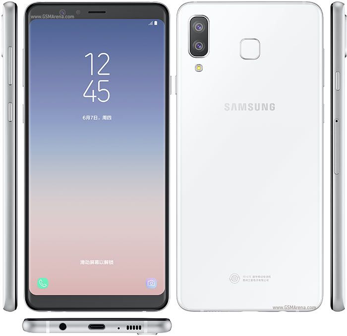 Refurbished Phone Samsung Galaxy A8 Star 6.3 inch 4GB+64GB dual sim clean screen 24mp+24mp 3700mah Samsung Galaxy A9 Star smartphone