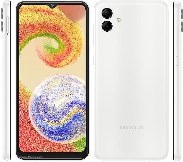 Refurbished Phone Samsung Galaxy A04 6.5 inch 4GB+64GB/128GB dual sim clean screen 50mp+5mp 5000mah Samsung A04 smartphone
