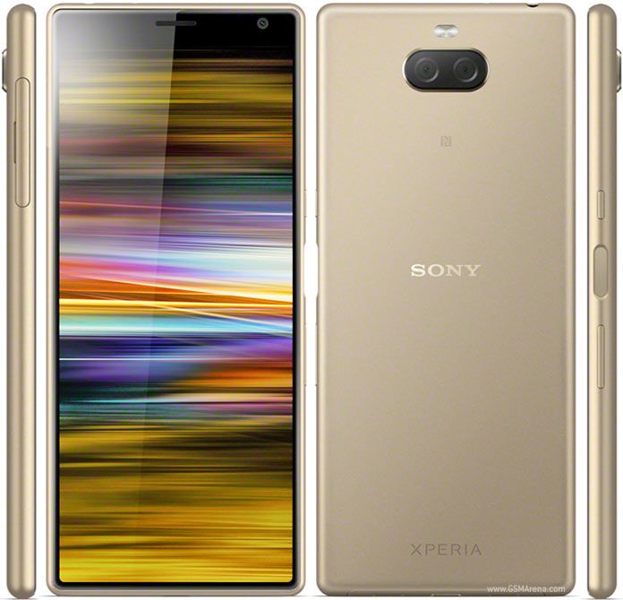 Refurbished Phone Sony Xperia 10 plus 6.5 inch 4GB/64GB+64GB dual sim clean screen 12mp+8mp 3000mah Sony X10 plus smartphone