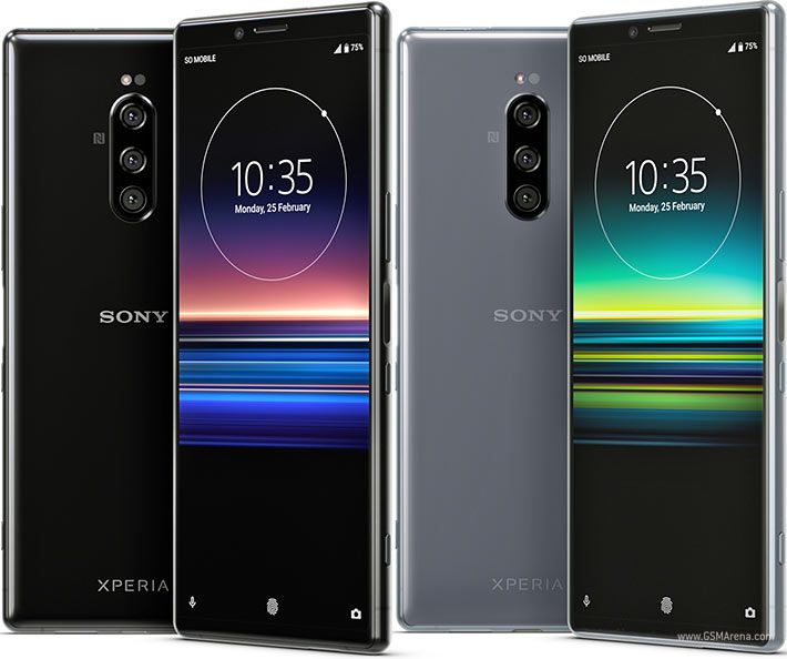 Refurbished Phone Sony Xperia 1 6.5 inch 6GB+64GB/128GB clean screen 12mp+8mp 3330mah Sony X1 smartphone