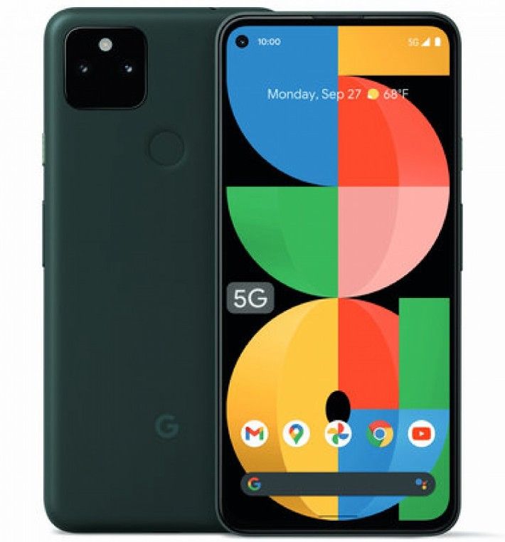 Refurbished Phone Google Pixel 5a 5G 6.34 inch 6GB+128GB Nano-SIM + eSIM clean screen 16mp+8mp 4680mah Google Pixel5a smartphone