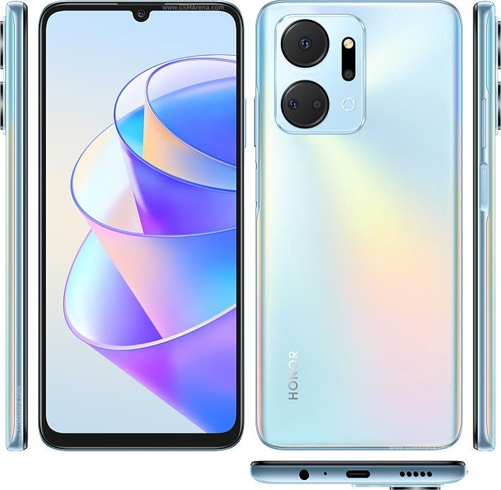 Refurbished Phone Honor X7a 6.75 inch 4GB/6GB+128GB dual sim clean screen 50mp+8mp 6000mah HonorX7a  smartphone