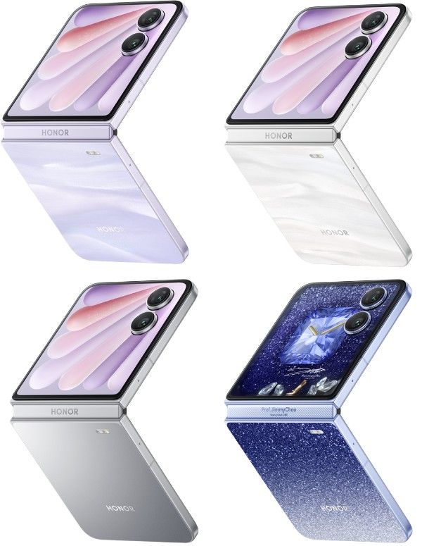 Refurbished Phone Honor Magic V Flip 2 6.82 inch 12GB/16GB+256GB/512GB/1TB dual sim clean screen 200mp+50mp 5500mah Honor Magic V Flip2 smartphone