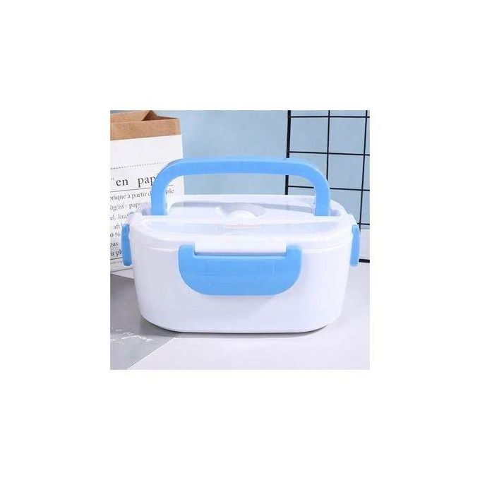 Hot Mini Portable Food Warmer Electric Lunch Box with Wall Plug, Mini Personal Heated Meal Box for Office Work, Travel, Potlucks & Hotel Use, Electric Lunch Box Oven with Leak-Proof Lid and Stainless