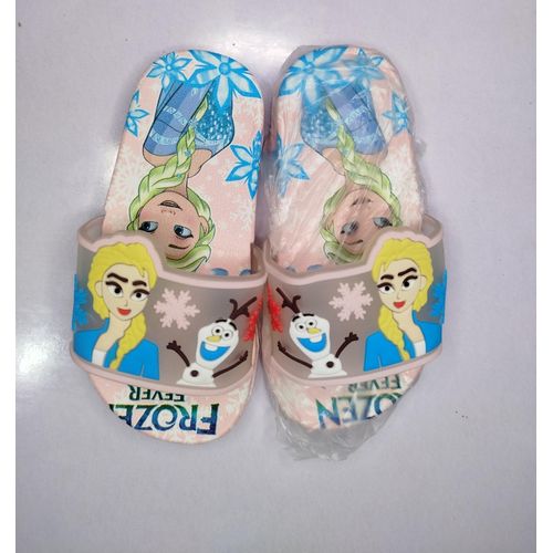 “Kids Cartoon-Themed Slide Sandals – Lightweight Anti-Slip Summer Slippers with Soft Cushioned Sole, Bright Colors & Fun Character Design for Boys and Girls  ”SMALL FITTING