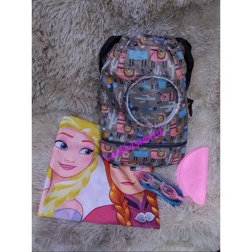 4-Piece Kids Swimming Set with Goggles, Swim Cap, Colourful Cartoon Towel & Matching Carry Bag – Comfortable, Durable & Pool-Ready Accessories