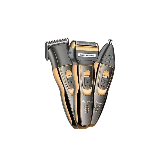 GEEMY 3-In-1 Rechargeable Hair Shaving Machine – Ultra-Smooth, High-Performance Electric Shaver for Professional Kinyozi, Salon & Barber Use