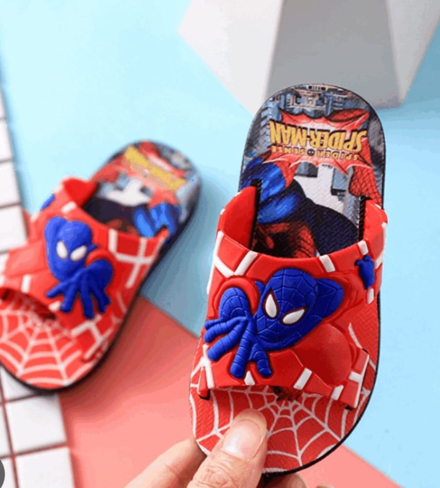 “Kids Cartoon-Themed Slide Sandals – Lightweight Anti-Slip Summer Slippers with Soft Cushioned Sole, Bright Colors & Fun Character Design for Boys and Girls” HAS SMALL FITTING