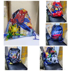 Stylish Themed Drawstring Swimming Bag – Lightweight, Water-Resistant Sports & Beach Backpack for Kids and Adults