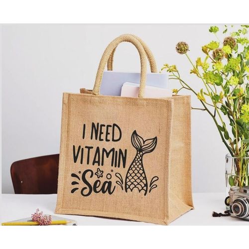 Summer Vibes Tote Bag | Premium Quality Fabric Carry Bag | Lightweight, Spacious, Reusable & Eco-Friendly | Stylish Everyday Tote for Shopping, Travel & Beach