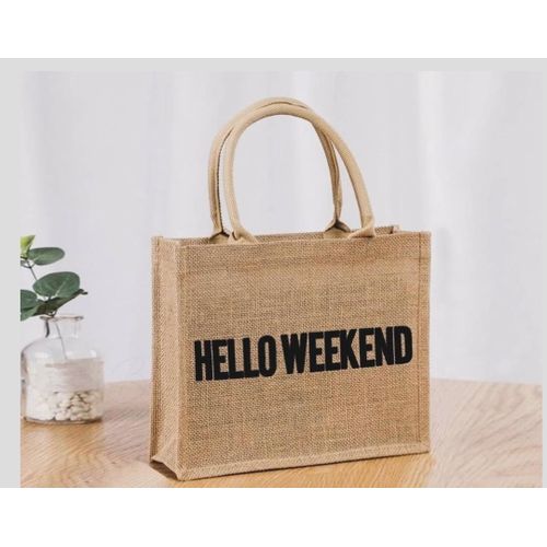 Summer Vibes Tote Bag | Premium Quality Fabric Carry Bag | Lightweight, Spacious, Reusable & Eco-Friendly | Stylish Everyday Tote for Shopping, Travel & Beach