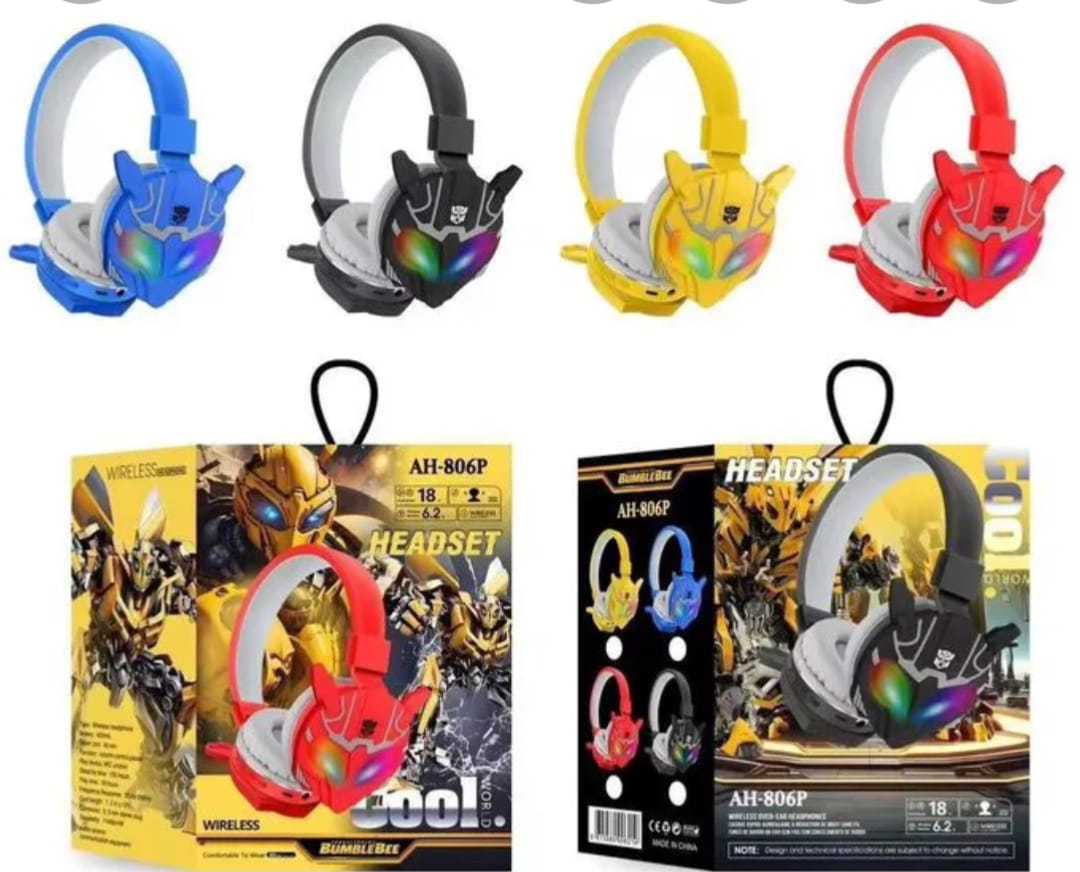 Fancy Cat Ear Wireless Bluetooth Headphones for Kids, Cute LED Light Up Design, Sports & Leisure Headset, Stereo Sound, Adjustable Over-Ear Earphones, Perfect Gift for Children Sports & Leisure Kids