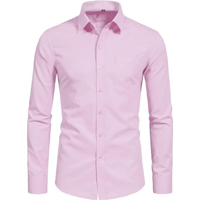 Fashion Men's Turkey Official Shirts  5 Pack - (100% Cotton) - Slim Fit -For office work