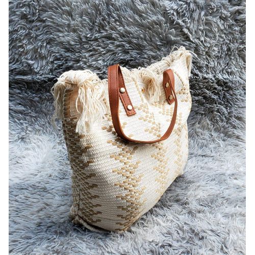 Summer Vibes Tote Bag | Premium Quality Fabric Carry Bag | Lightweight, Spacious, Reusable & Eco-Friendly | Stylish Everyday Tote for Shopping, Travel & Beach