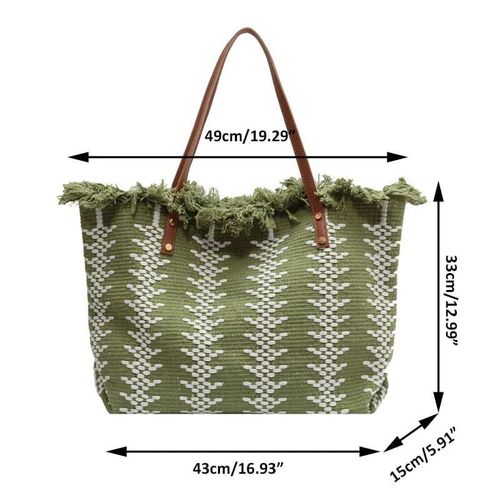 Summer Vibes Tote Bag | Premium Quality Fabric Carry Bag | Lightweight, Spacious, Reusable & Eco-Friendly | Stylish Everyday Tote for Shopping, Travel & Beach