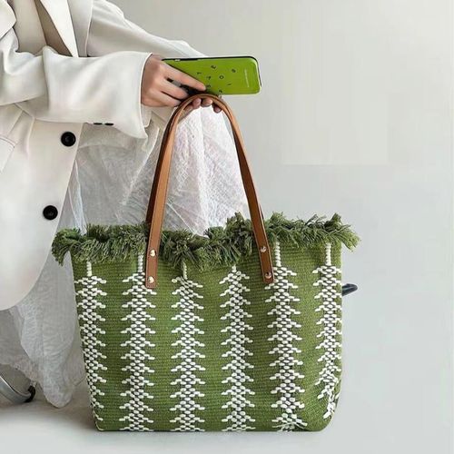 Summer Vibes Tote Bag | Premium Quality Fabric Carry Bag | Lightweight, Spacious, Reusable & Eco-Friendly | Stylish Everyday Tote for Shopping, Travel & Beach