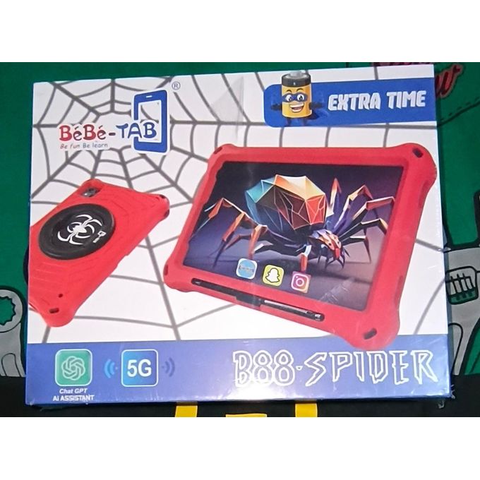 Bebe Tab Kids Tablet 7-Inch HD Display, 6GB RAM + 256GB ROM, WiFi Only (No SIM Card Slot), Parental Control, Learning & Entertainment Tablet for Children