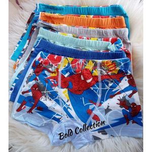 Fashion 6-Piece boys ’ Assorted Print Underwear Set – Premium Soft Cotton Kids Panties, Breathable Comfort Briefs & Hot Pant, Stretchy Waistband, Cute Cartoon & Floral Designs, Everyday Innerwear
