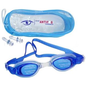 Kids Anti-Fog Swimming Goggles – UV Protection Leakproof Swim Glasses with Soft Silicone Seal & Adjustable Head Strap for Boys and Girls