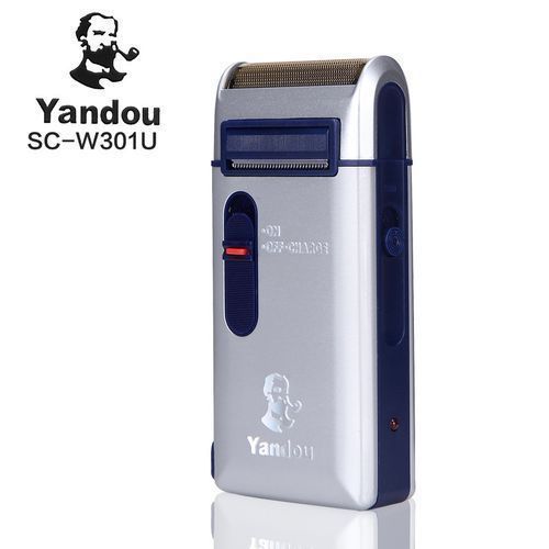 Yandou Ergonomic Quality Rechargeable Hair Smoother & Trimmer – Cordless Precision Grooming Clipper with Stainless Steel Blades for Beard, Mustache & Hair