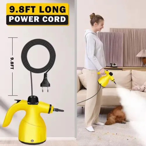220V Handheld High Temperature Steam Cleaner – Portable High-Pressure Sterilization Steam Cleaning Machine for Air Conditioner, Kitchen, Car Detailing & Household Deep Cleaning