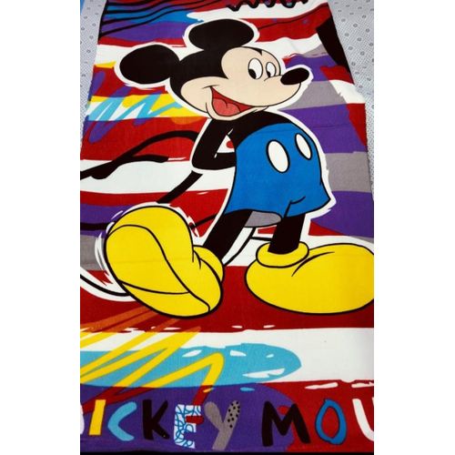COTTON Premium Kids Character Beach & Bath Towels - Ultra Soft Microfiber Swimming Wrap - Assorted Cartoon Editions (Stitch, Frozen, Marvel ,Kitty ,Spiderman,Batman,Sofia,Sonic etc