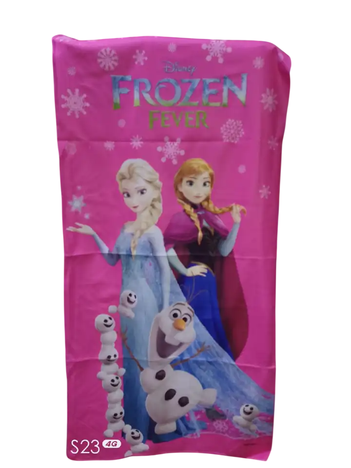 COTTON Premium Kids Character Beach & Bath Towels - Ultra Soft Microfiber Swimming Wrap - Assorted Cartoon Editions (Stitch, Frozen, Marvel ,Kitty ,Spiderman,Batman,Sofia,Sonic etc