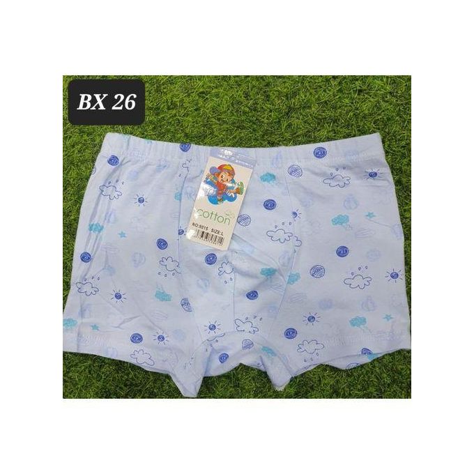 6PCS Kids Pure Cotton Brief Boxers – Soft, Breathable & Comfortable Everyday Underwear for Boys