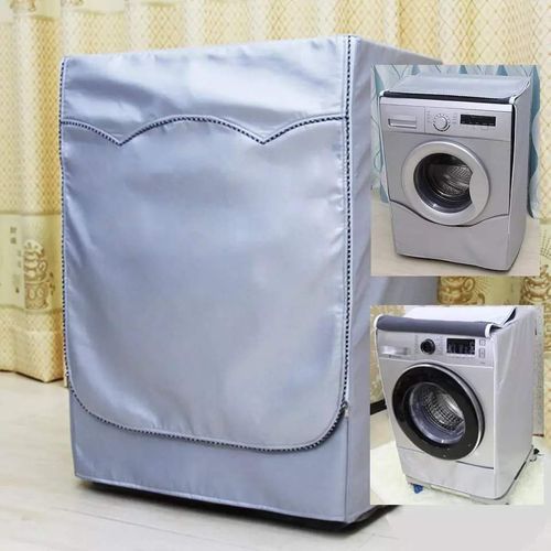“Waterproof Front Load Washing Machine Cover – Dustproof, Anti-Scratch Protective Case for Washers up to 12kg, Durable Fabric with Easy Access Design”