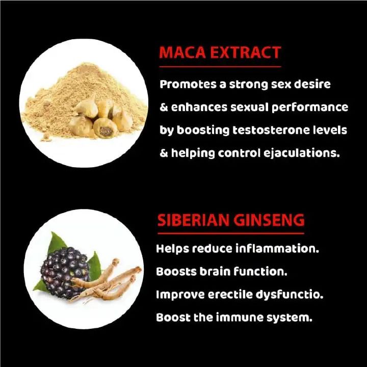LongJack XXXL Man Power Booster for Erectile Dysfunction Improves LIbido Stamina & Sex Performance Enlargement. view 3