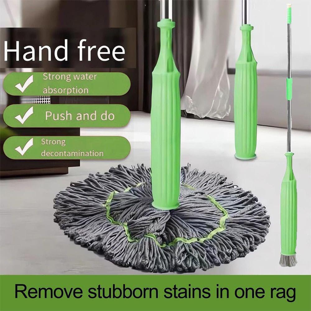 Dehydrated bamboo fibre mop