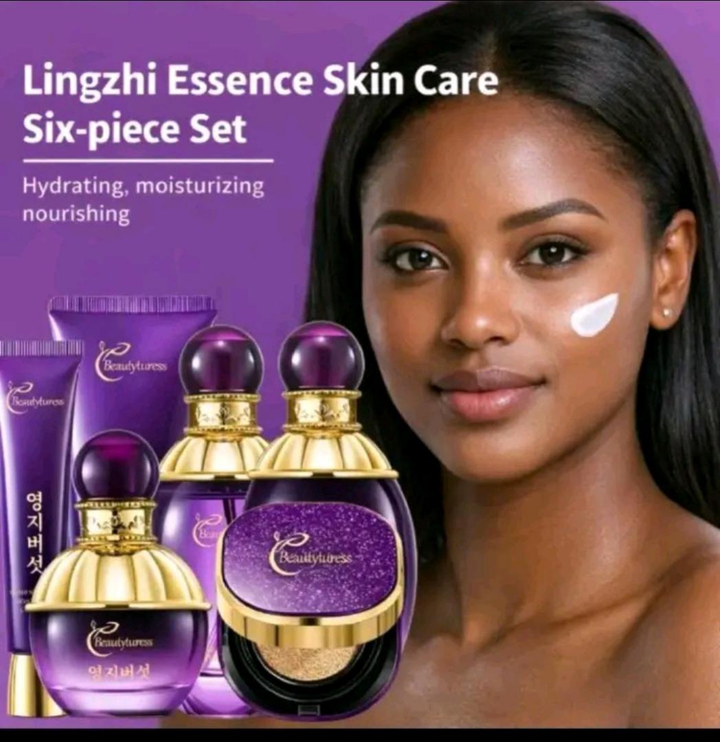[100% ORIGINAL ] Korean  Mushroom SKIN-CARE Package/Set.. LINGZHI Mushroom Package ,Set of 6 Products.(DISCOUNTED)
