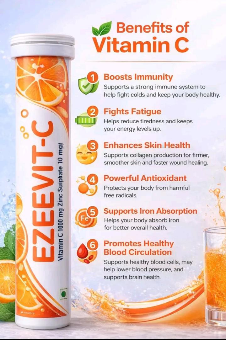 Original  VITAMIN C SUPPLEMENTS (Effervescent vitamin c tablets that support immune function and provide antioxidant protection, with a pleasant orange flavor.)