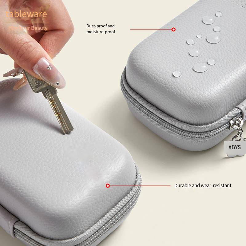 Electronic blood glucose meter storage bag suitable for Fish Leap Roche Sano portable handheld protective storage box