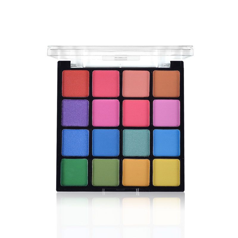16 color peach blossom makeup pearl eye shadow plate earth color nude makeup beginners are not easy to smudge color makeup eye shadow