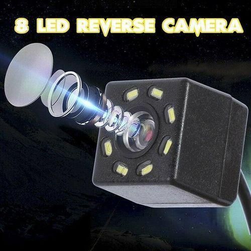 Universal Car Reverse Camera 8/12 LED HD Night Vision Waterproof Rear View Parking Assistance Camera