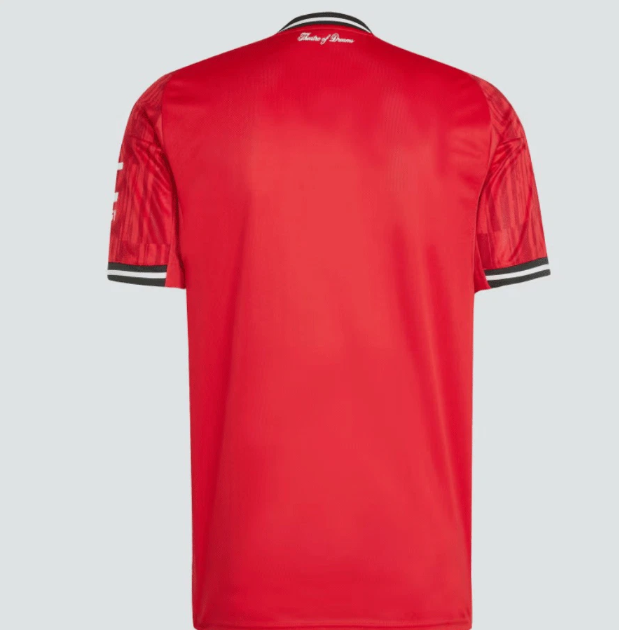 🔴⚽ Manchester United Red Home Jersey 2025/26 – Premium Men’s Football Shirt, Iconic Home Kit Design, Lightweight Breathable Fabric, Short Sleeve Athletic Fan Wear for Match Day & Casual Style