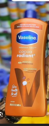 Vaseline Intensive Care Cocoa Glow Body Lotion 400ml The non-greasy, fast-absorbing formula makes it perfect for everyday use, leaving your skin feeling silky smooth, soft, and beautifully conditioned