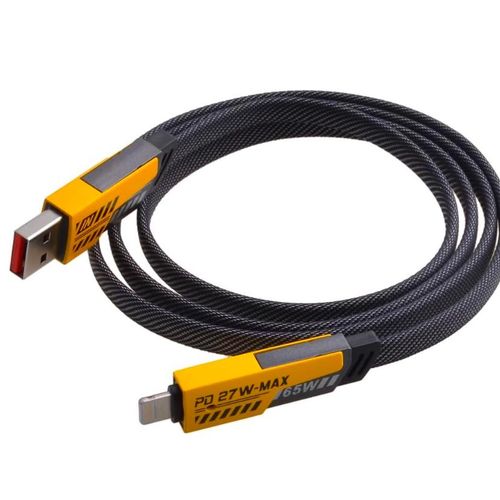 4-in-1 65W Fast Charging Cable – USB-C | USB-A | Lightning | Micro USB | All Devices One Cable | 480Mbps Data Transfer