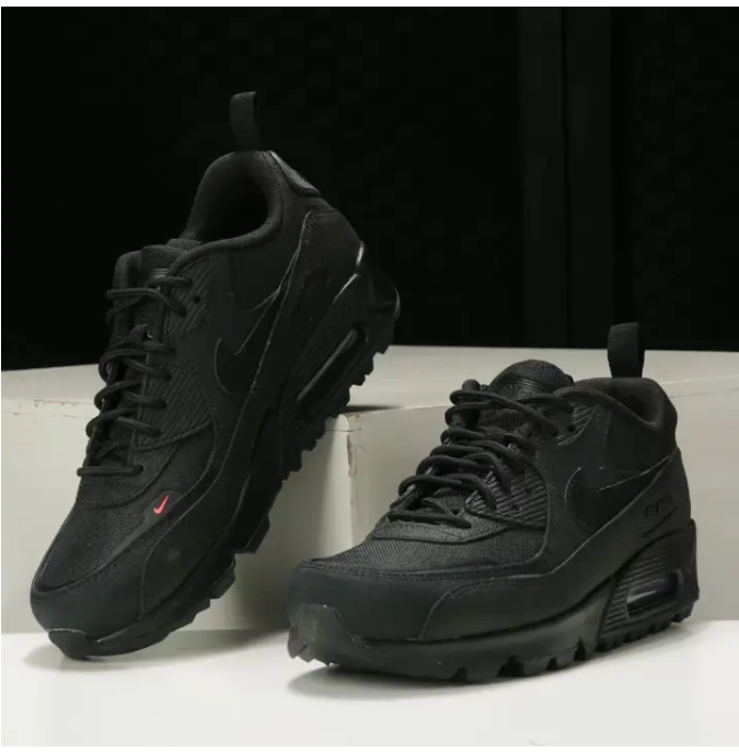 Nike Airmax 90 Charcoal Sneakers, Premium Grade A Best Quality, Very Durable & Stylish Footwear for Men & Women, Comfortable Fit, Breathable Upper, Long-Lasting, Perfect for Sports & Casual Wear