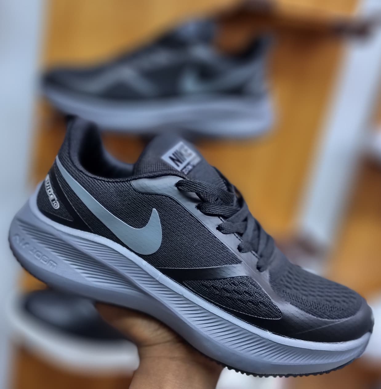 High-Quality Nike-Style Zoom Running Sneakers For Men – Lightweight Athletic Gym, Hiking, Outdoor Shoes With Breathable Upper, Cushioned Comfort, Durable Grip Outsole, Perfect For Sports