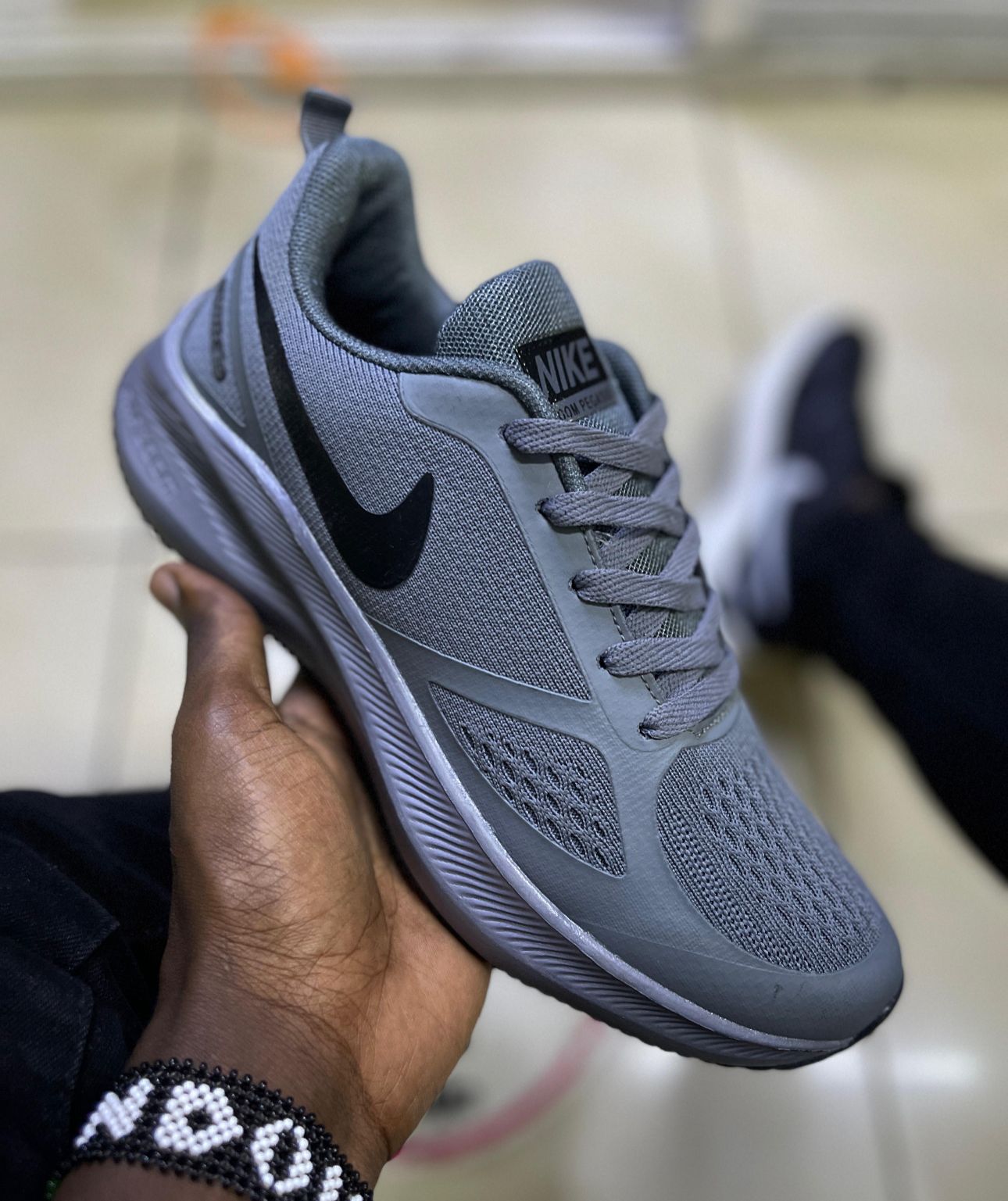 High-Quality Nike-Style Zoom Running Sneakers For Men – Lightweight Athletic Gym, Hiking, Outdoor Shoes With Breathable Upper, Cushioned Comfort, Durable Grip Outsole, Perfect For Sports