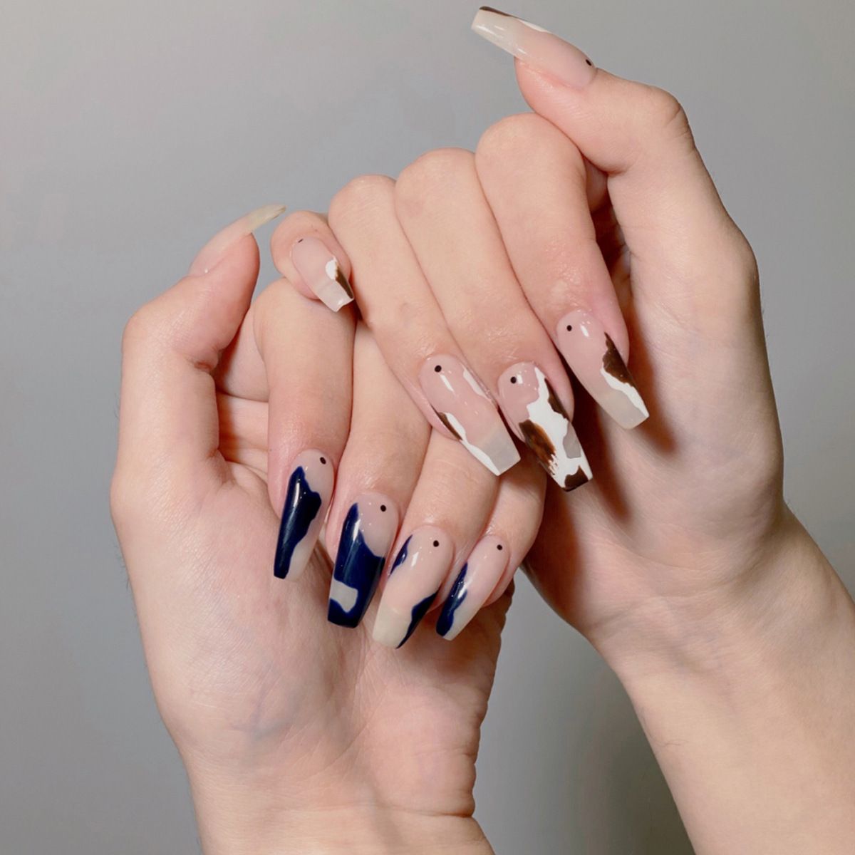 24 PCS Kids Friendly Fake Nails Safe For Children Free Glue Included
