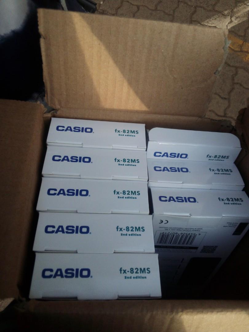 Casio FX82MS 2nd Edition Scientific Calculator Non-programmable BLACK calculator casio fx82ms 2nd edition original calculators school calculators